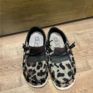 Hey Dude Leopard Print Shoes